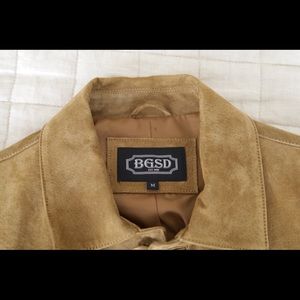 Leather Suede Jacket Shirt